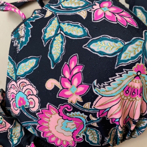 Shade & Shore Floral Print Bathing Suit - Picture 4 of 15